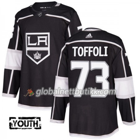 Los Angeles Kings Hockeydrakt Tyler Toffoli 73 2017-2018 Svart Adidas Authentic - Herre